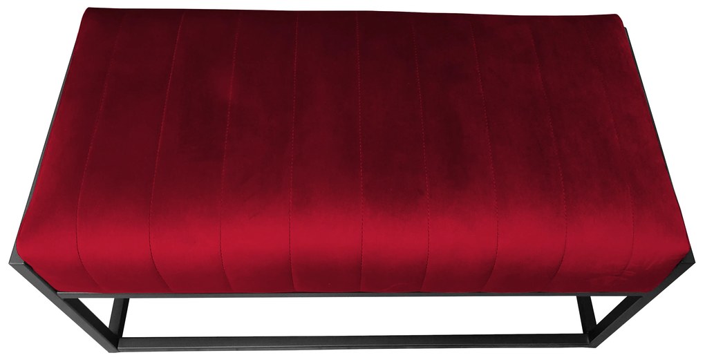 Ławka KAYA LOFT MG31 pufa podnóżek metal