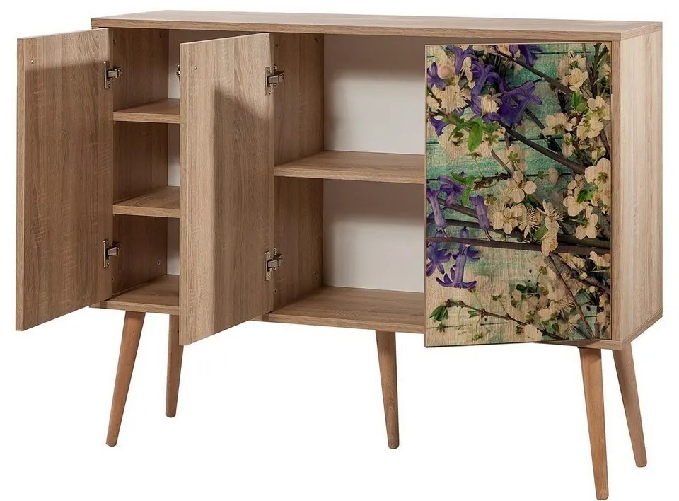 Szafka Mega Flowers Sonoma Oak