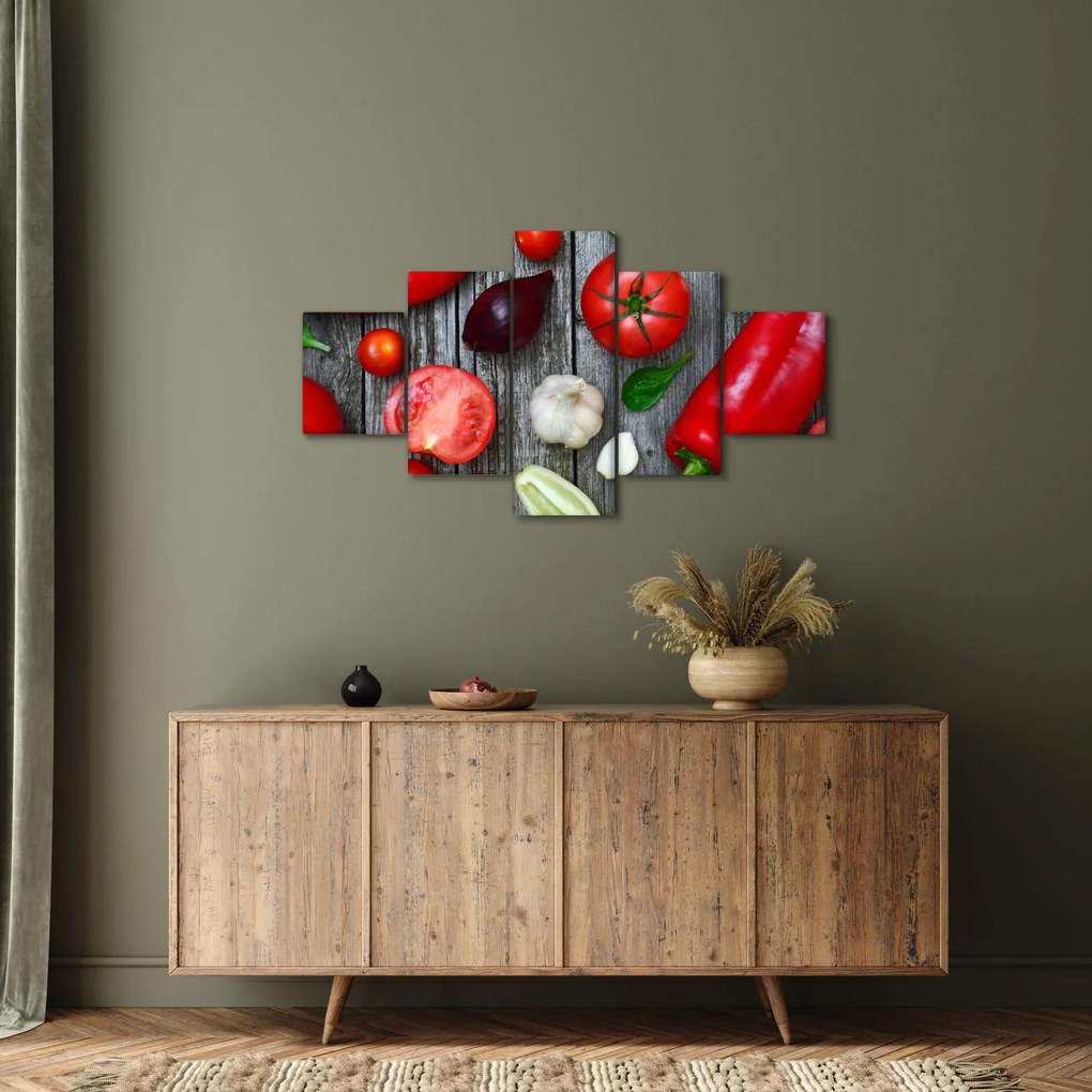 Obraz warzyw (125x70 cm)
