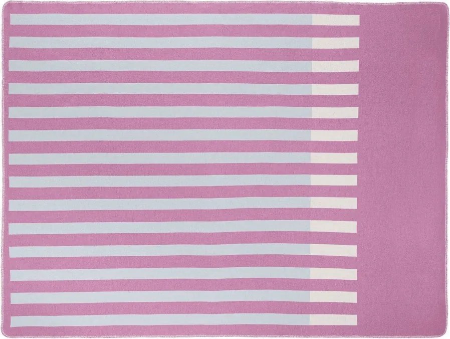Różowy koc 160x200 cm Onu – noo.ma