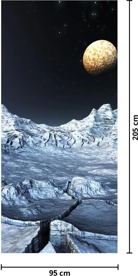 Fototapeta na drzwi - Kosmos (95x205cm)