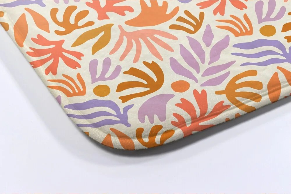 Dywanik pod prysznic Dywanik pod prysznic Rośliny Abstrakcja