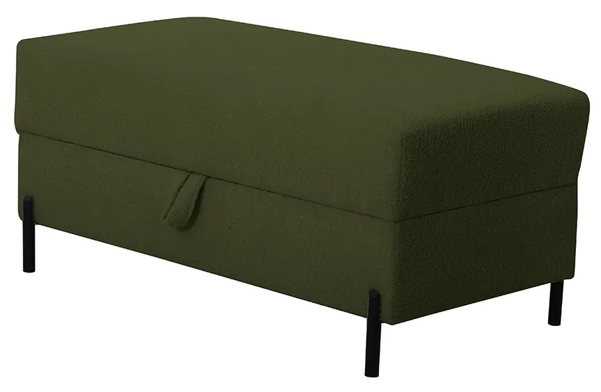 Podnóżek Tymon 100 × 50 cm Zielony