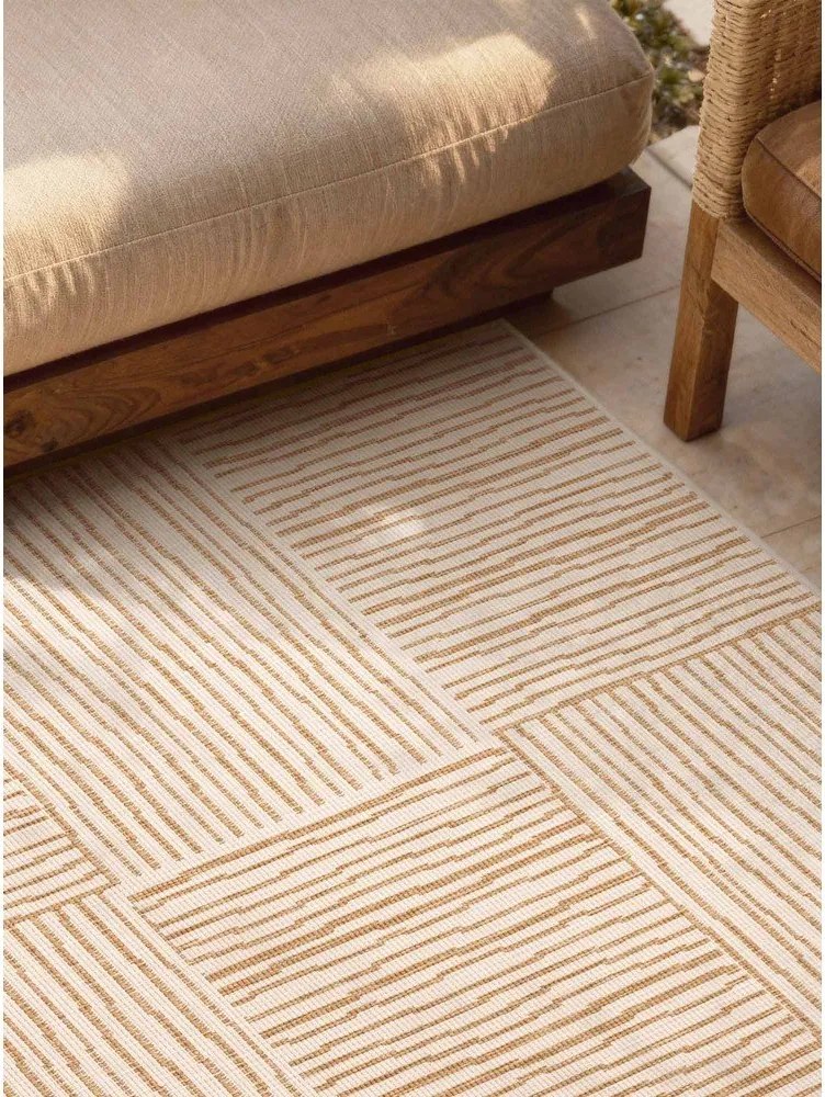 Kremowy/w naturalnym kolorze dywan odpowiedni na zewnątrz 200x300 cm Haringey Nightingale – Ted Baker