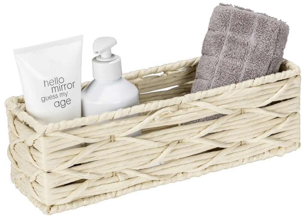 Podłużny kosz do przechowywania, 32 x 10 x 10 cm, Vabriano, WENKO