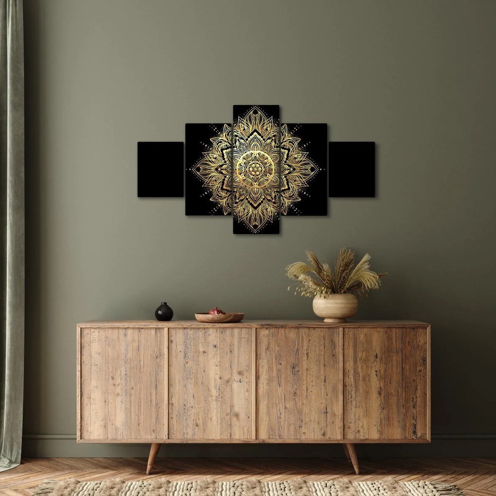 Obraz - Mandala bogactwa (125x70 cm)