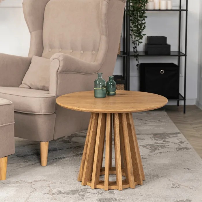 Stolik Kawowy HARPER 60 cm Dąb Nowoczesny Loft