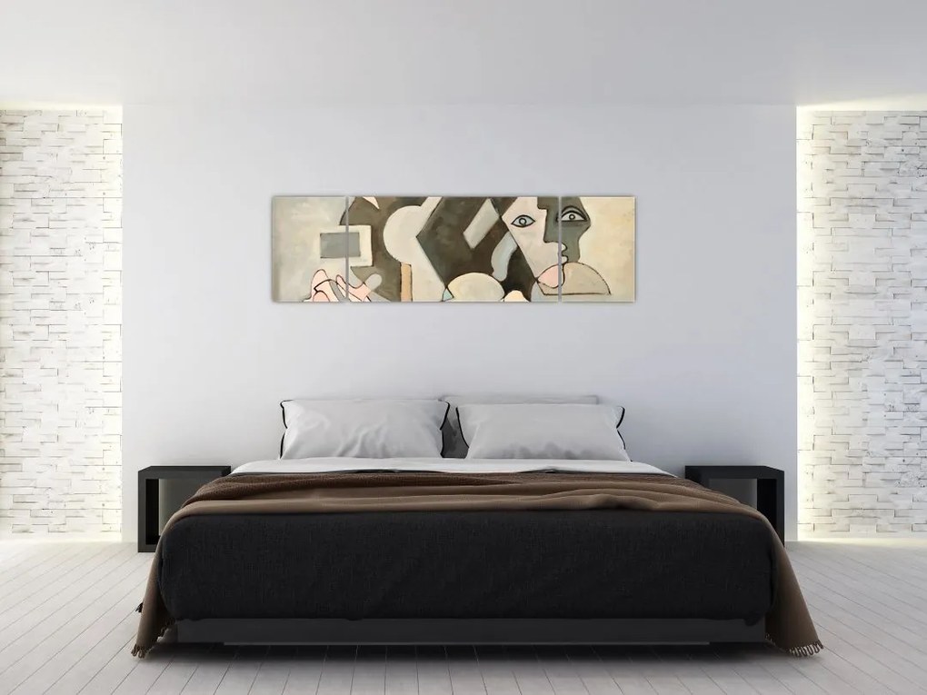 Obraz - Kubizm (170x50 cm)
