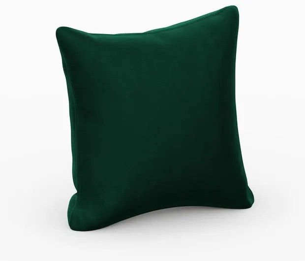 Zielona aksamitna poduszka do sofy modułowej Rome Velvet – Cosmopolitan Design