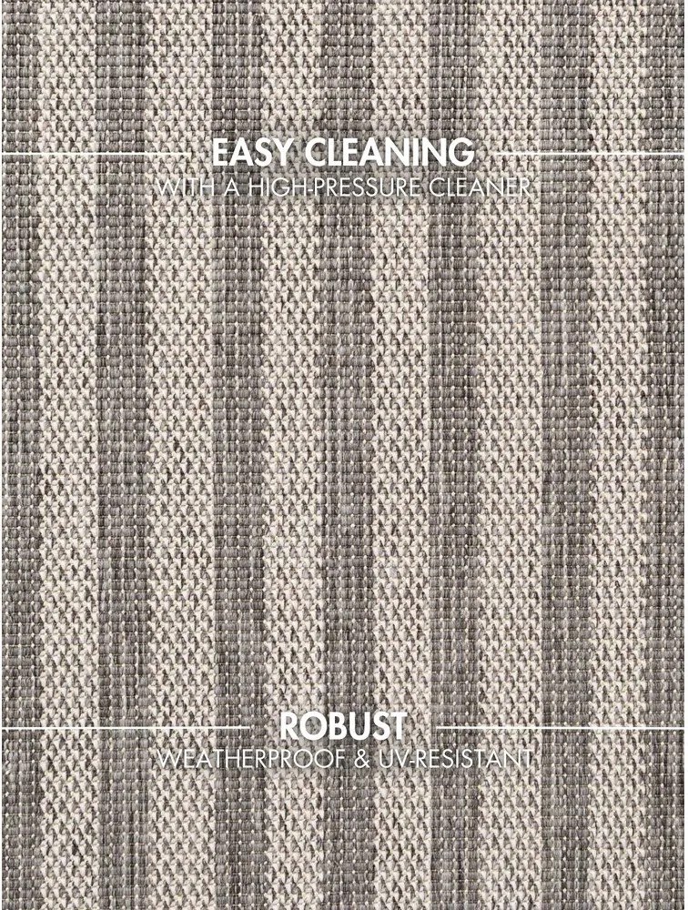 Szary/kremowy dywan odpowiedni na zewnątrz 160x230 cm Haringey Linley – Ted Baker