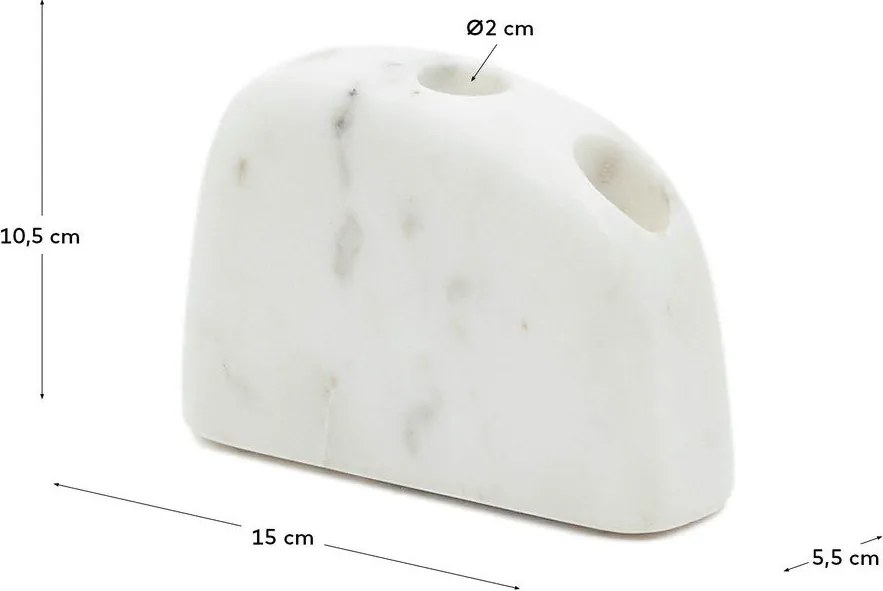 Kamienny świecznik Signe – Kave Home