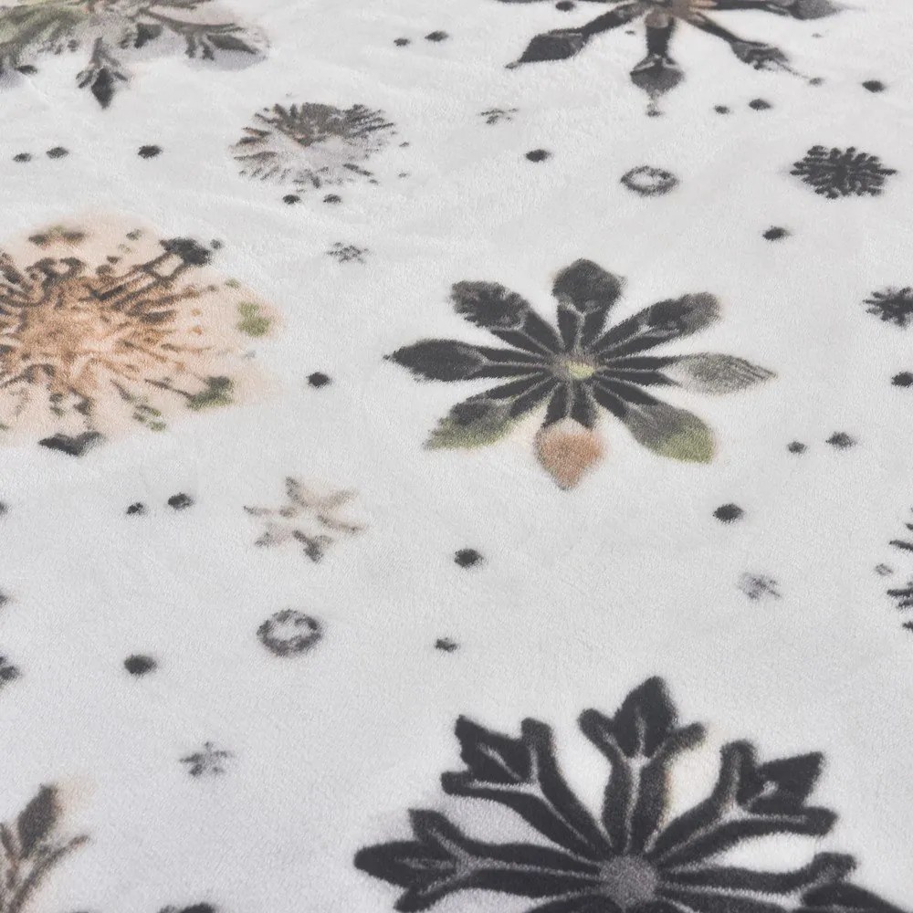 Pościel jednoosobowa z mikropluszu 140x200 cm Nord Flake – My House