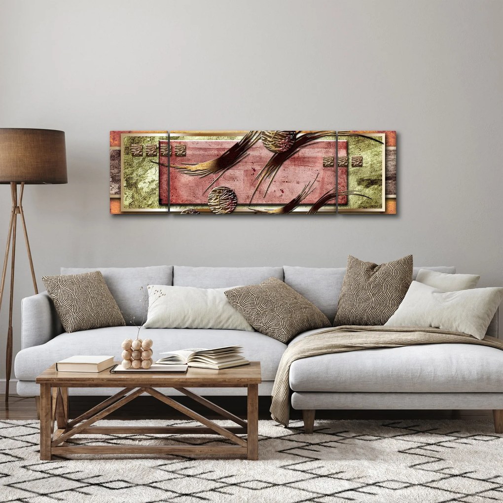 Abstrakcyjny obraz (170x50 cm)