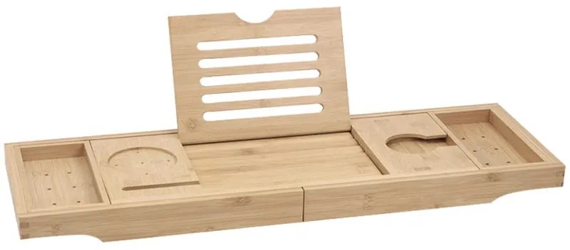 Mexen Bamboo półka na wanne 70-105 cm, bambus natural - 701170-00