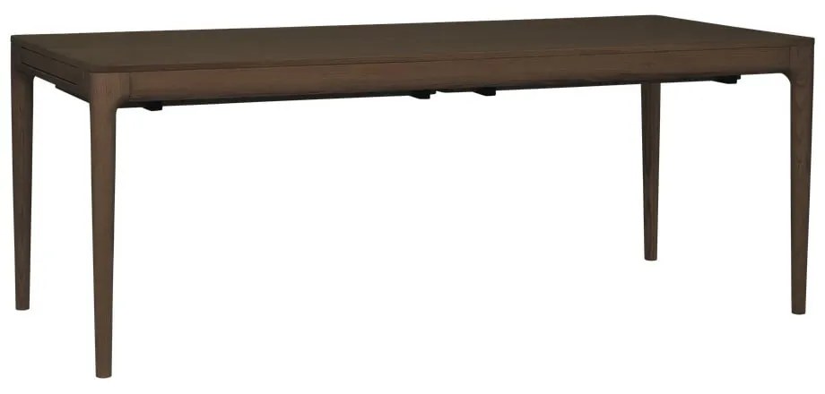 Rozkładany stół z litego drewna dębowego 90x200 cm Heart'n'Soul – UMAGE
