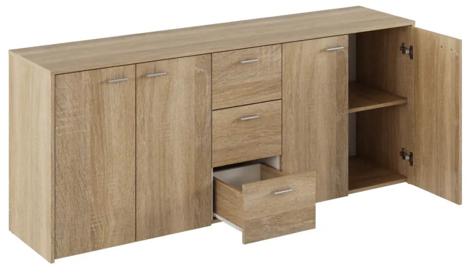 Szafka HUGOS 180, dąb sonoma