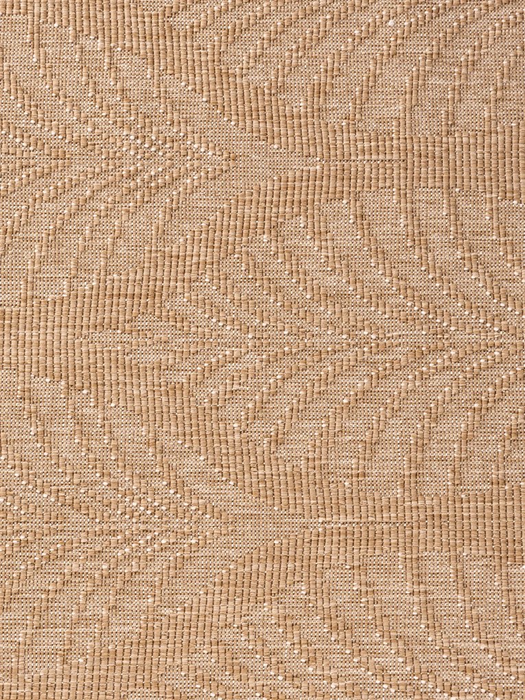 Dywan zewnętrzny dwustronny Duet Liście beżowo-kremowy 120 cm x 170 cm