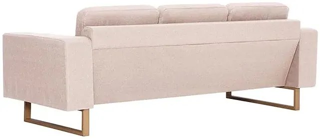Elegancka trzyosobowa sofa Ladi 3X - kremowa
