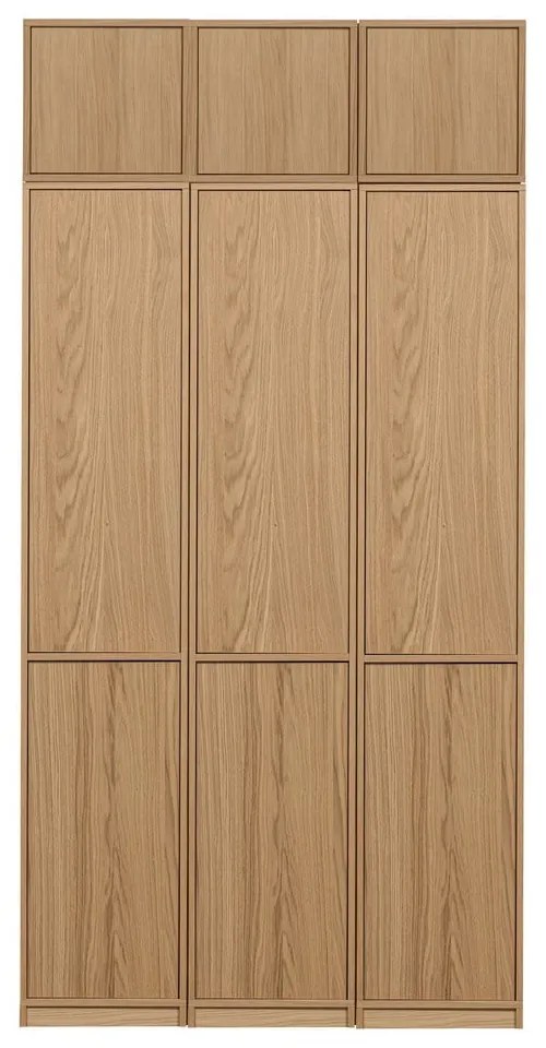 Regał modułowy w dekorze dębu 120x243 cm Modulair – vtwonen