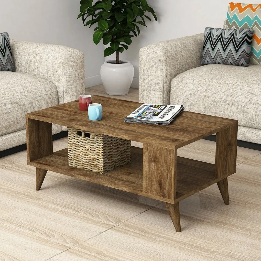 Stolik konferencyjny City Walnut