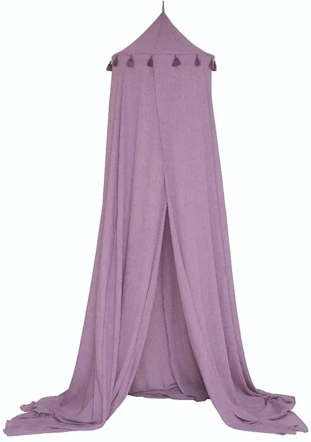 Lawendowy baldachim do pokoju dziecka G8-R29