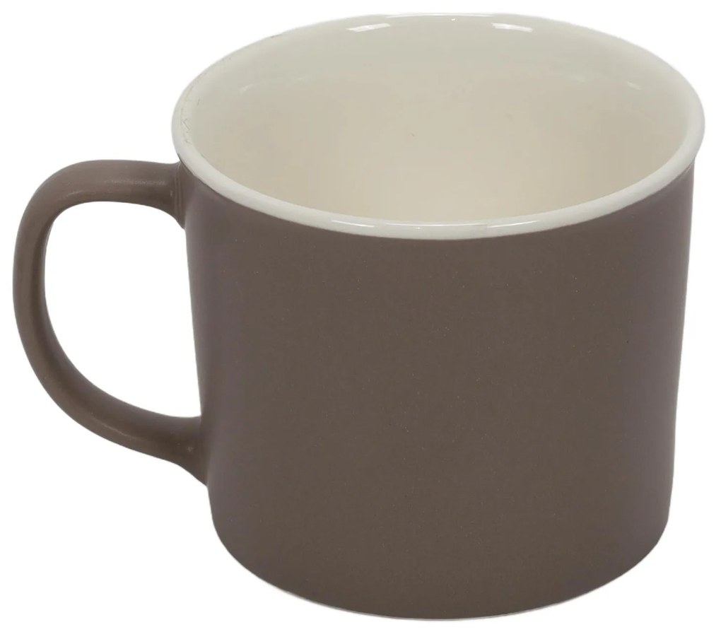 Kubek porcelanowy z uchwytem NATURE, 380 ml