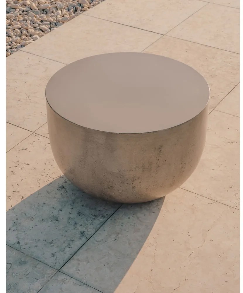 Okrągły stolik ogrodowy betonowy ø 60 cm Garbet – Kave Home