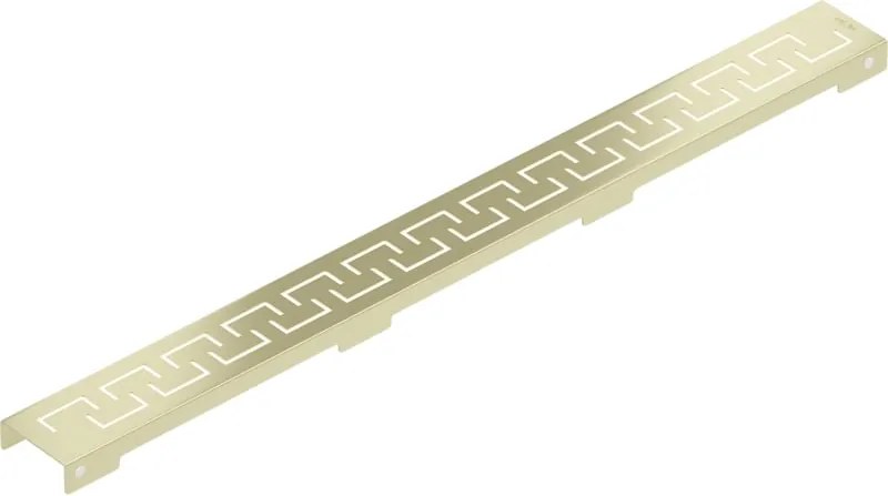 Mexen Flat M15 maskownica do odpływu liniowego 70 cm, złota szczotkowana - 1A24070