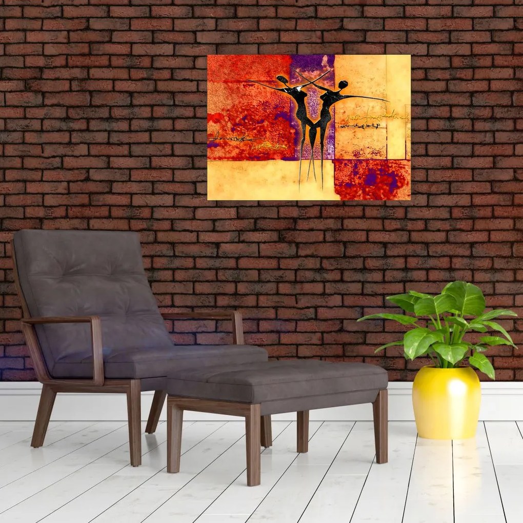Obraz - Afrykańskie boginie (70x50 cm)