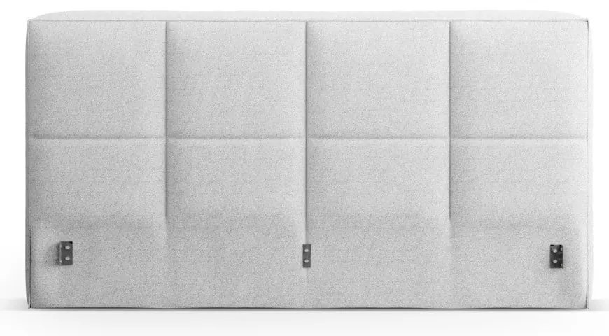 Jasnoszary tapicerowany zagłówek 170,5x100 cm Darren – Micadoni