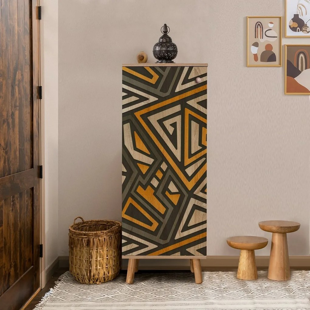 Szafka na buty Mega Sonoma Oak Triangle