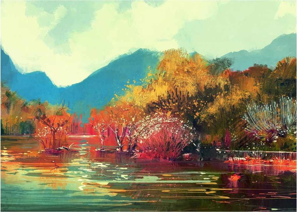 Obraz - Kolory jesieni (70x50 cm)