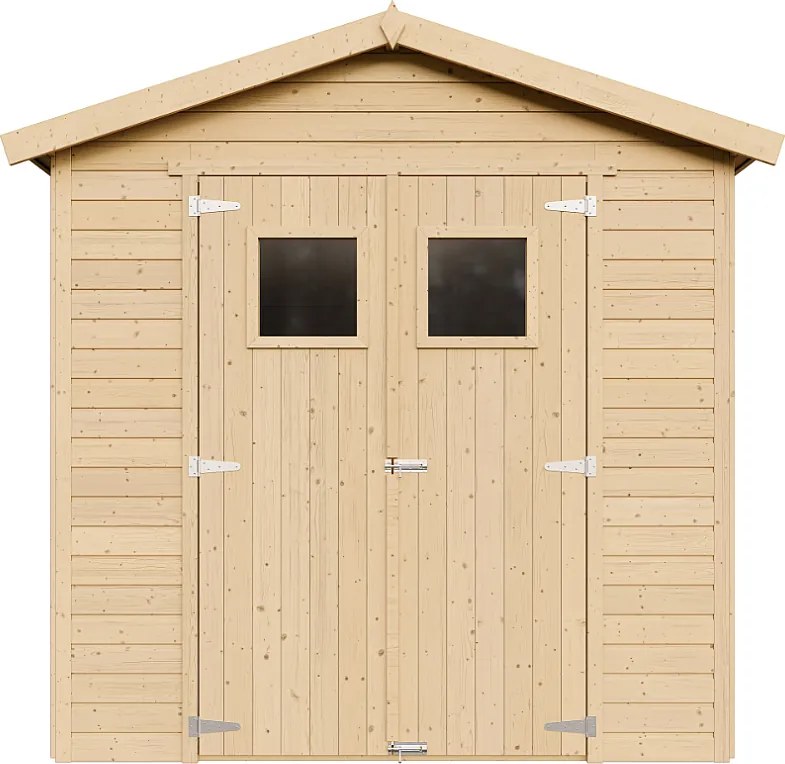 Drewniany domek ogrodowy - 205x199 4 m2 - M351