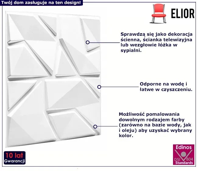 Panele ścienne z efektem 3D - Olexis 14X