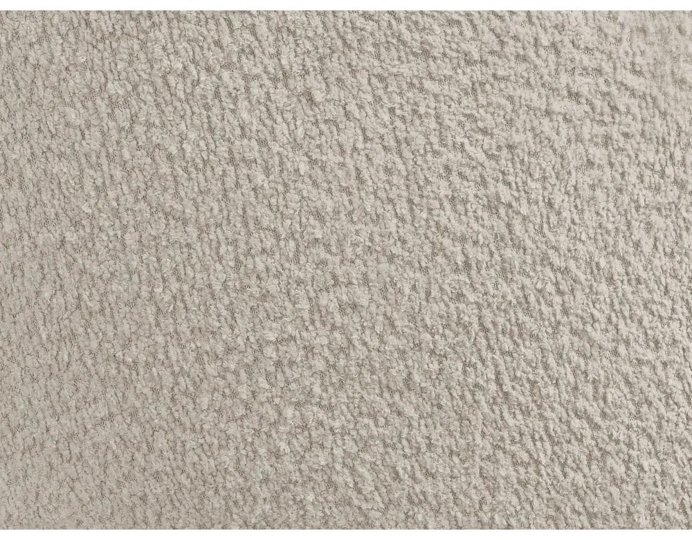 Beżowy fotel z materiału bouclé Janissaire – Bobochic Paris
