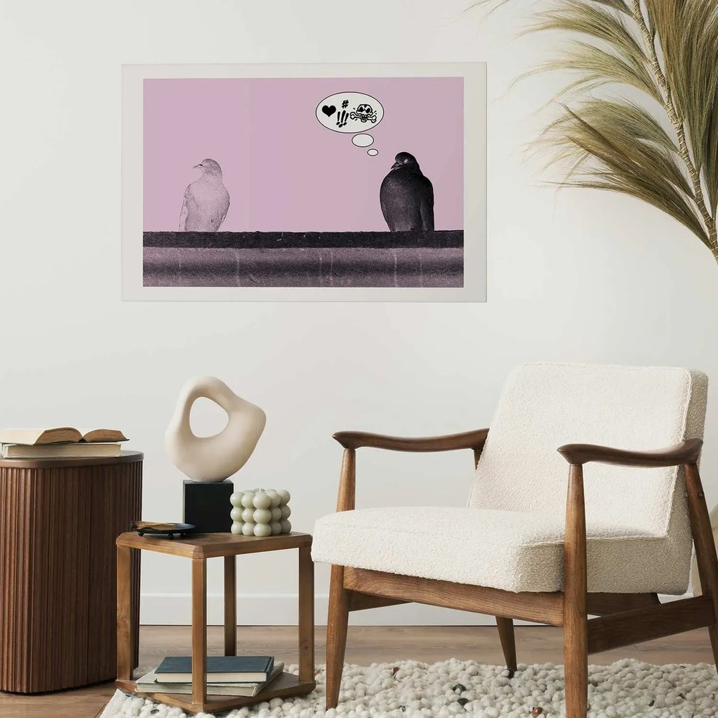 Plakat Zaloty 30x21 cm bez ramy z marginesem ARTGEIST B