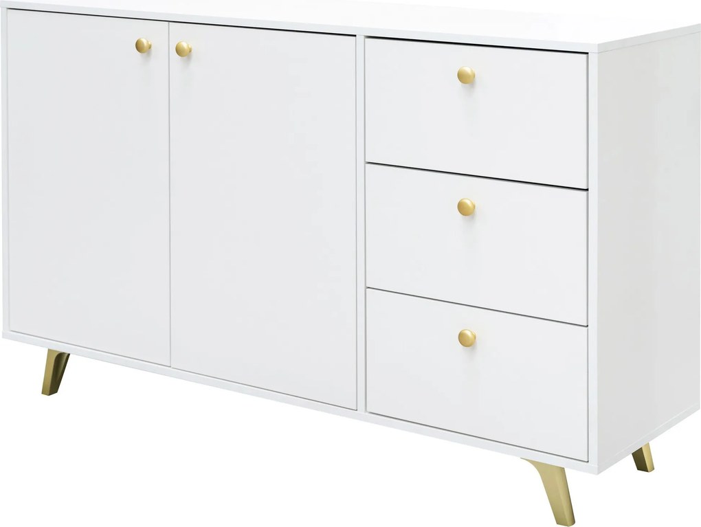 Komoda GALIO 100 cm do Salonu Sypialni Biały