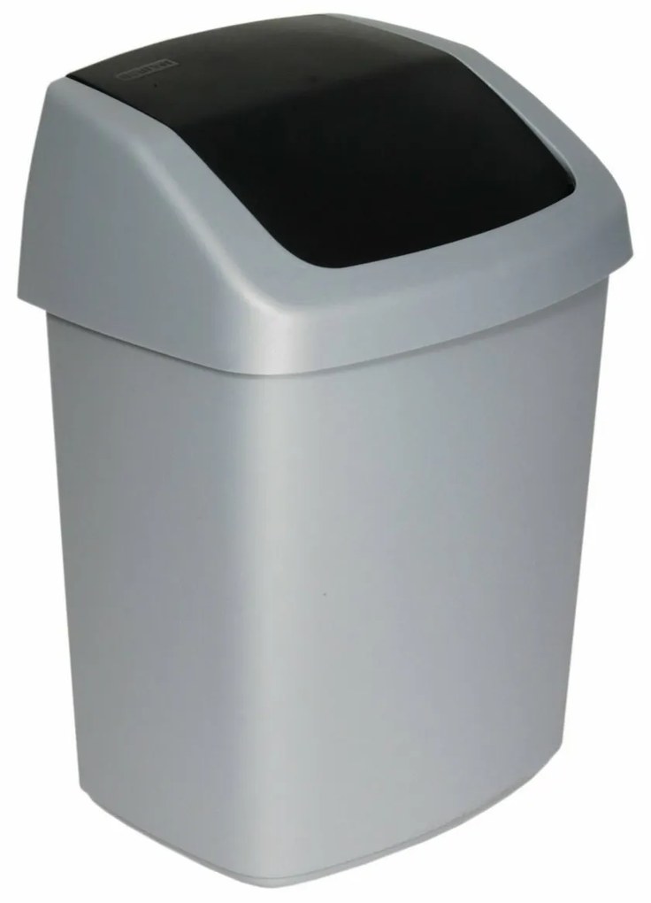 Curver Kosz na śmieci Swing 15 L,  szary, 15 l