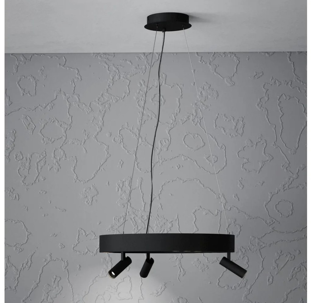 Eglo 390053-LED Regulowany żyrandol na linkach BRUSCOLI 3xLED/8W/230V + DO