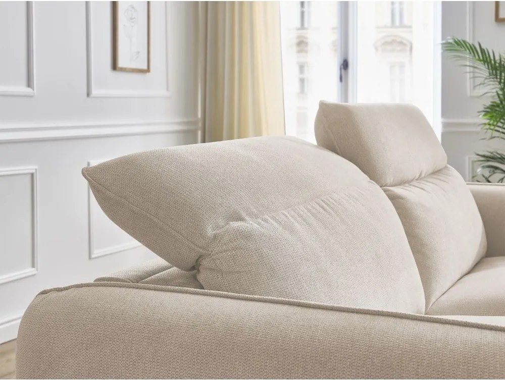Beżowa sofa 216 cm Achille – Bobochic Paris