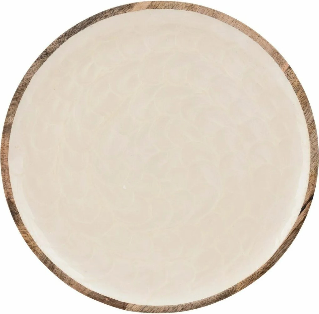 Okrągły talerz płytki Mango, 30 x 1,5 cm