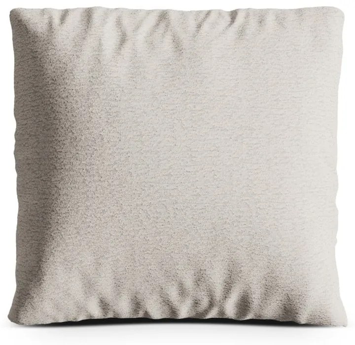 Beżowa poduszka na sofę z materiału bouclé Kemi – Cosmopolitan Design