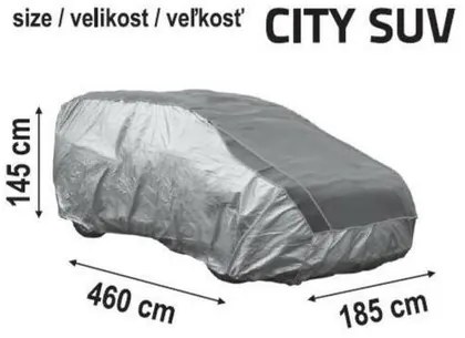 Compass Plandeka przeciwgradowa CITY SUV, 460 x 185 x 145 cm