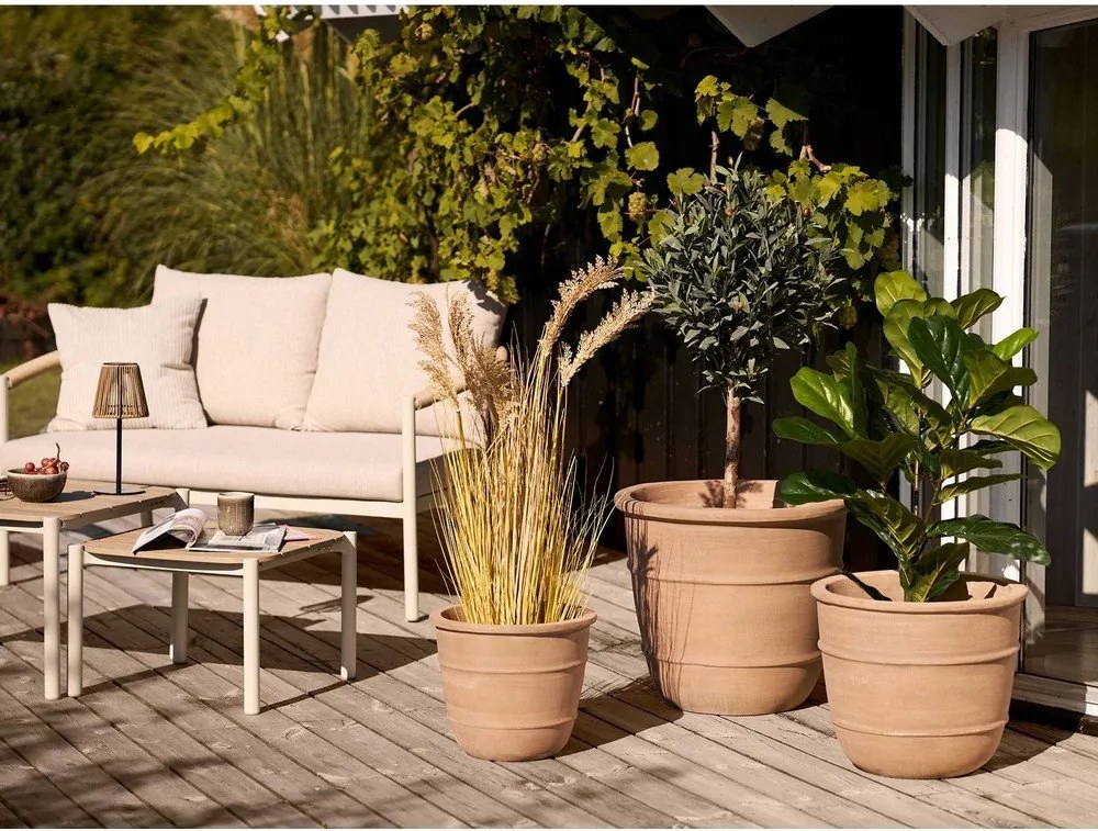 Terakotowe doniczki zestaw 3 szt. ø 48 cm Kragholm – House Nordic