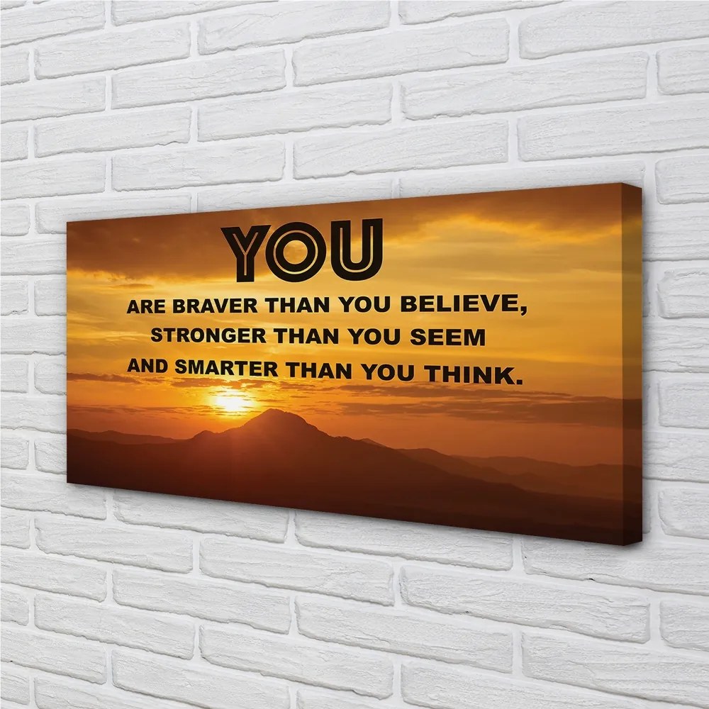 Duży obraz na płótnie Słoneczne Hasło pod Niebem