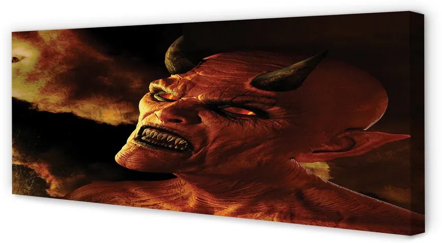 Obraz drukowany na płótnie Diabeł