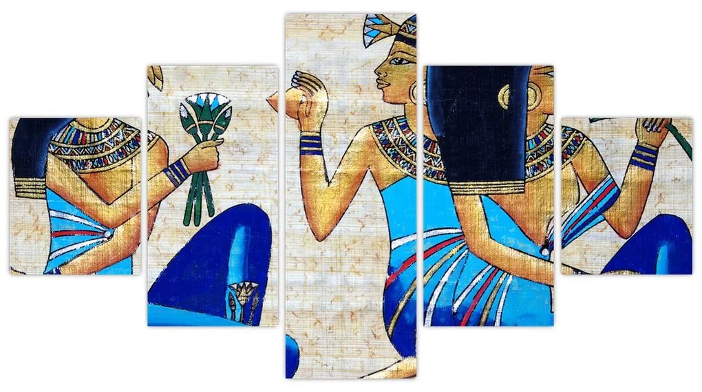 Obraz - Malarstwo egipskie (125x70 cm)