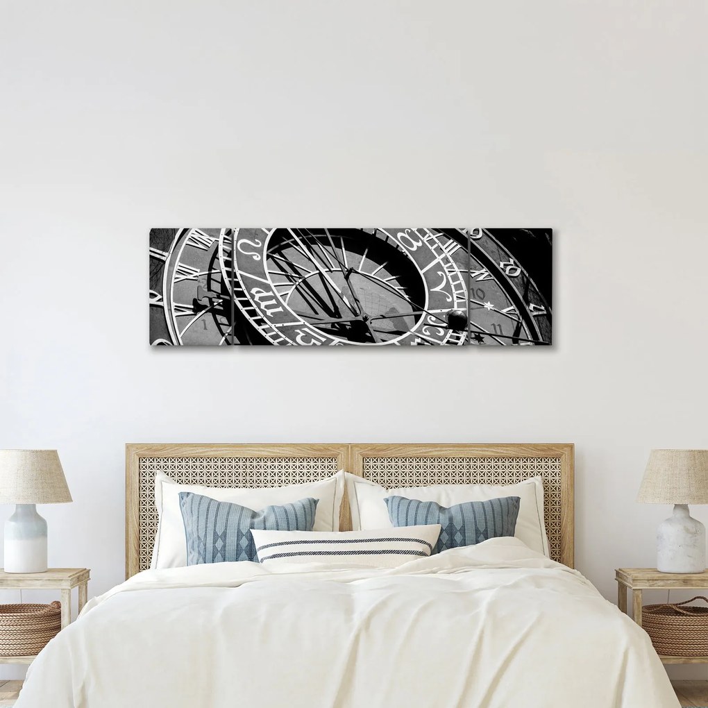 Obraz - Zegar astronomiczny, Praga, Czechy (170x50 cm)