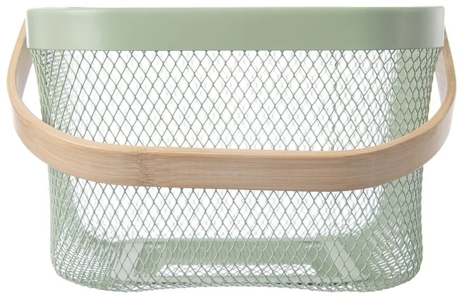 Metalowy koszyk druciany 24,5x24,5x30 cm Greenish – Orion