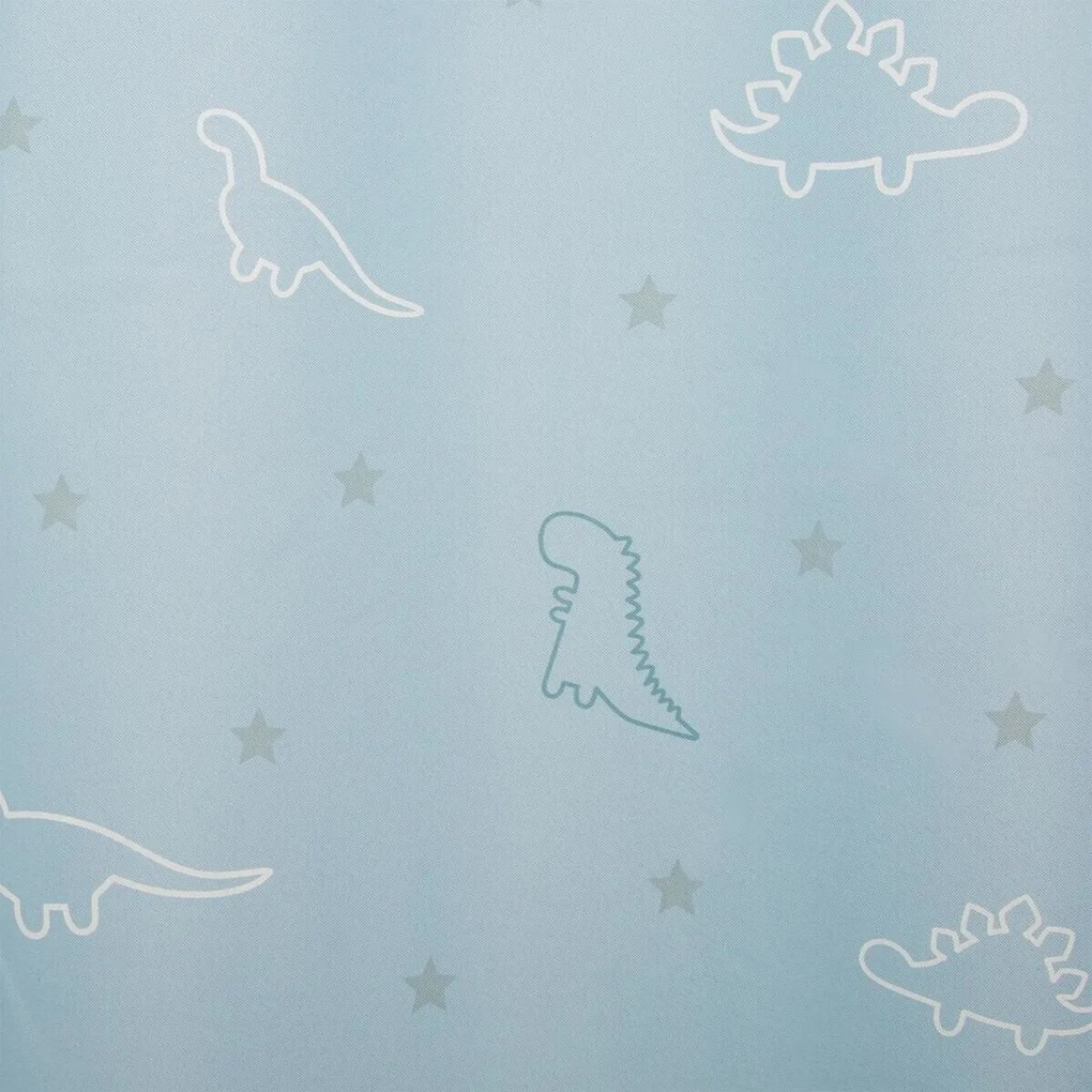 Zasłona fosforyzująca na przelotkach, 140 x 250 cm, z motywem dinozaurów
